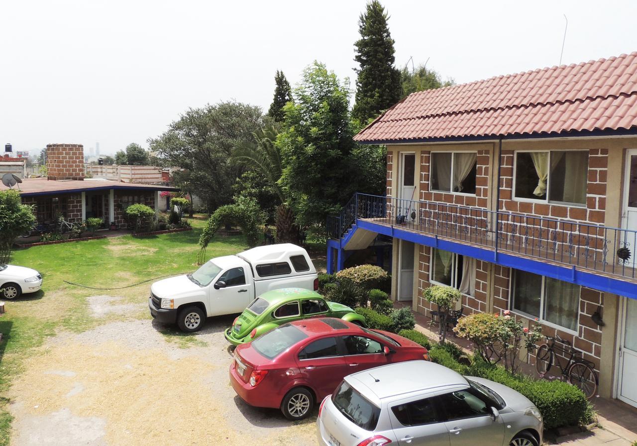 Hotel Las Fumarolas De Don Goyo โชลูลา ภายนอก รูปภาพ